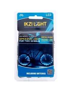 IKZI Light wiellicht Spinning light 20 led batterij wit