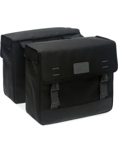 Urban Proof double cargo bag 38L recycled zwart