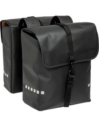 New Looxs fietstas dubbel Odense black 39L