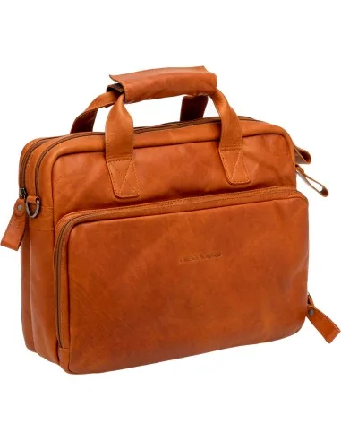 New Looxs laptoptas Cali leer cognac 17L 15 inch