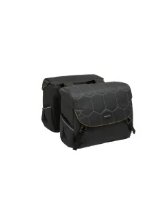 New Looxs fietstas dubbel Nova black 32L