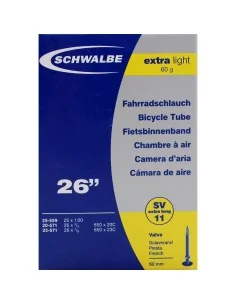 Schwalbe bnb SV12B 26 x 3/4 - 27.5 x 1.10 fv 40mm