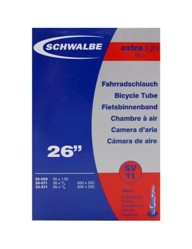 Schwalbe bnb SV11 Extra Light 26 x 3/4 - 1.00 fv 40mm