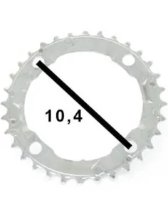 Praxis kettingblad LT2 Xring/Spider Kit 48/32 zwart