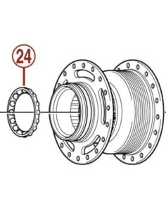 Elvedes kogellager 15268 2RS (26x15x8)