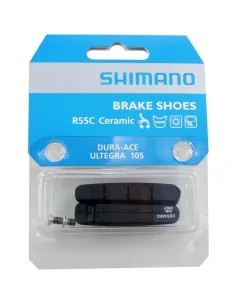 Elvedes remblokrubber race Shimano 55mm white compound