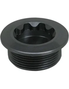 Cortina crankdop druppelvorm zwart