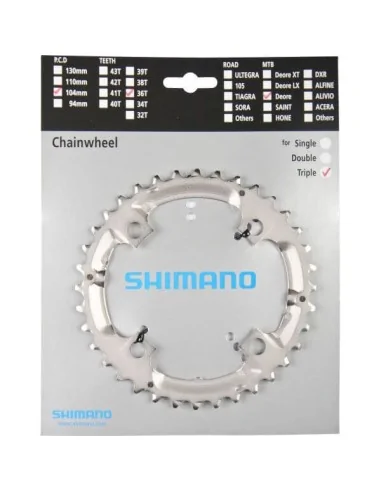 Shimano kettingblad 36t FC-M532 4 arm