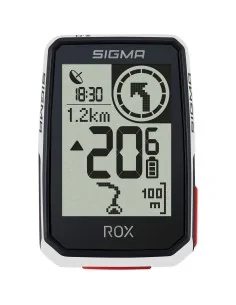 Sigma fietscomputer ROX 11.1 EVO GPS White HR set