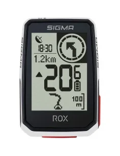 Sigma fietscomputer ROX 2.0 GPS Black Top mount set