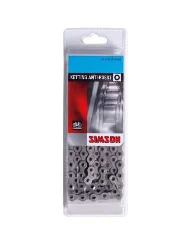 Simson ketting 1/2x1/8 anti roest