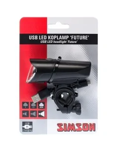 Axa koplamp Blueline T- steady auto dynamo 50 lux zwart