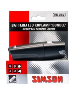 Spanninga koplamp Dot batterij stuurbocht