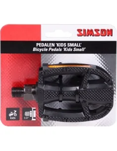 Union pedalen SP-821 alu mat zwart bulk