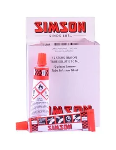 Simson solutie 10ml op kaart