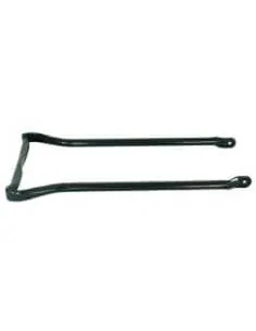 Cortina achterdrager bracket 200mm jet black matt