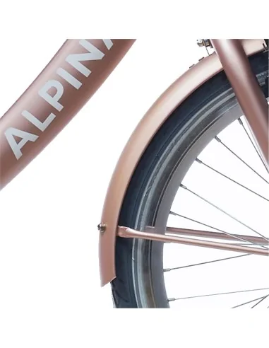 Alpina spatbord set + stang 22 Clubb rose gold matt