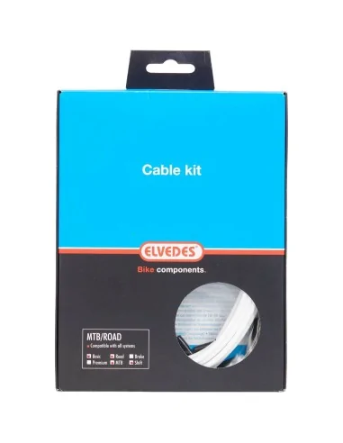 Elvedes schakel kabel kit ATB/RACE wit