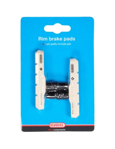 Elvedes remblok V-brake m/inbus 72mm white compound