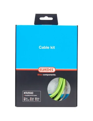 Elvedes schakel kabel kit ATB/RACE groen