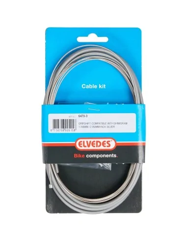 Elvedes schakel kabel Nexus rvs zilver