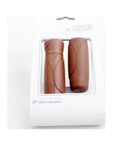 Herrmans handvatten Cut 93 90/120mm bruin