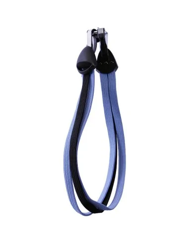 Bibia triobinder haak licht blauw/zwart