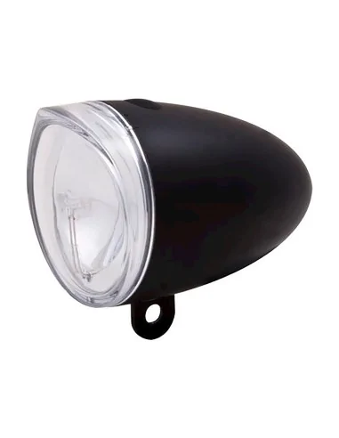 Spanninga koplamp Trendo Xb batterij 15 lux zwart