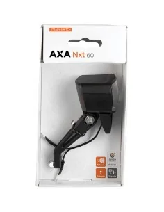 Axa koplamp Nox Sport auto off batterij 12 lux zwart