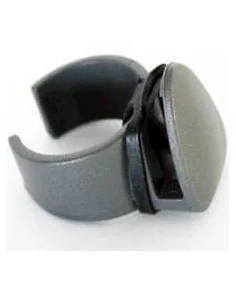 Hesling jasbeschermer clip 16mm zwart