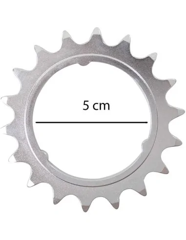 SA tandwiel 18t plat 3/32 C50