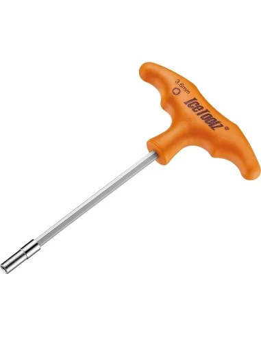 IceToolz nippelsleutel 4-kant 3.6mm met T-handvat