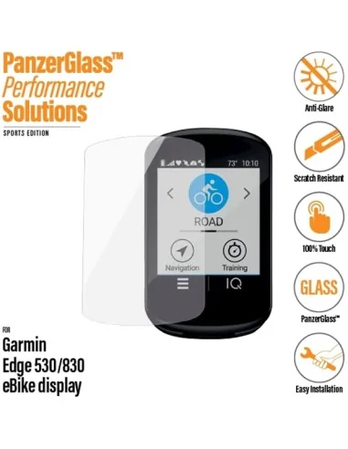 PanzerGlass Garmin Edge 530 830 screenprotector ontspiegeld