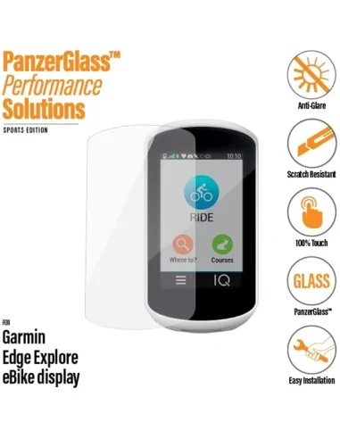 PanzerGlass Garmin Edge Explore screenprotector ontspiegeld