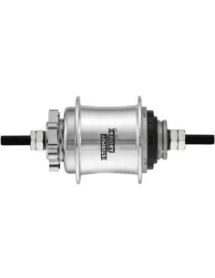 Shimano dynamonaaf 6v 2,4w DH-C6000 RB zilver