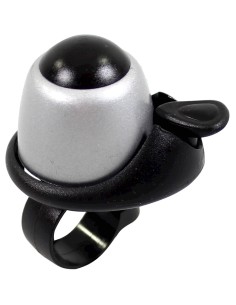 Widek bel Ding Dong 80mm zwart op kaart