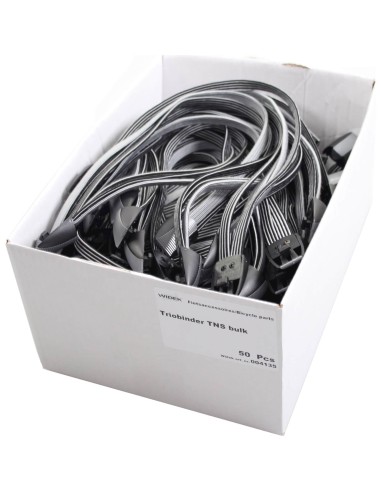 Doos Widek triobinder uni bev zwart/grijs (50)