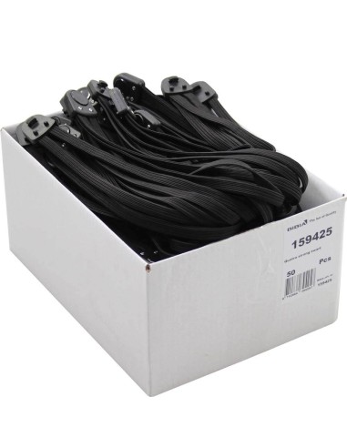 Doos Bibia snelbinder Quatro strong zwart (50)