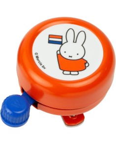 Widek bel Ding Dong 80mm zwart op kaart