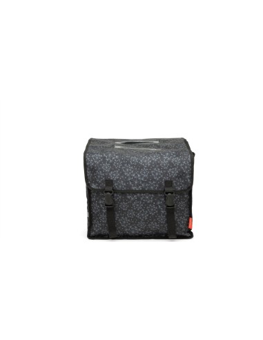 Cameo fietstas dubbel Tara black 25L