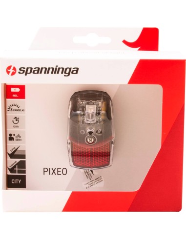 Spanninga achterlicht Pixeo Xb batterij spatbord