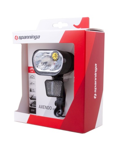 Spanninga koplamp Axendo 60 XE 6-36v E-bike