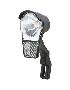 Union koplamp UN-4955 Retro mini batterij zwart op kaart