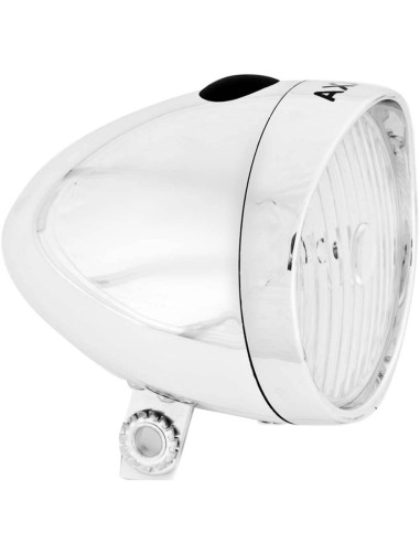 Axa koplamp Classic tour batterij 4 lux zilver