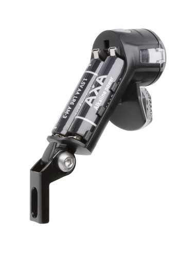 Axa koplamp Nox Sport batterij 12 lux zwart