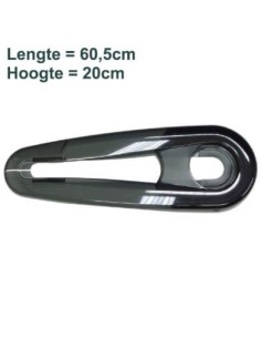 Cortina kettingkast lakdoek U4 mouse grey matt 3v