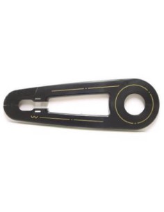 Cortina kettingkast lakdoek U4 polish bleu matt 3v