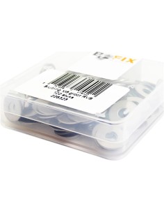 Bofix doos tandveerring M6 RVS (100 stuks)