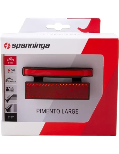 Spanninga achterlicht Pimento Large E-bike 6-48v 80mm