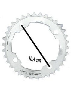 Praxis kettingblad 1x MTB 104BCD 34T